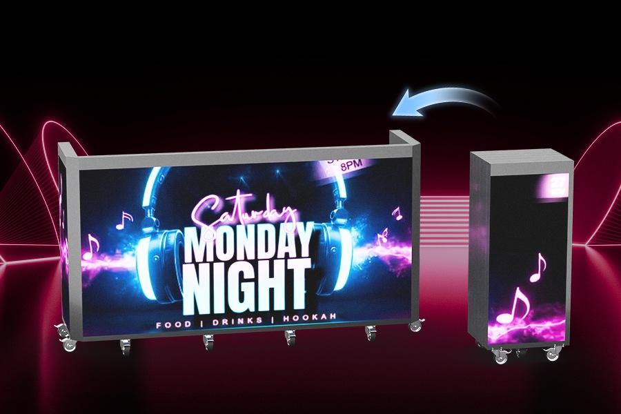 1. Six-Fold Led DJ Booth (18) 1. Six-Fold Led DJ Booth (18)