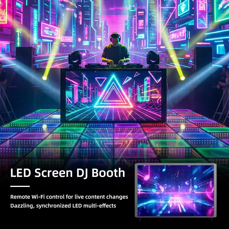 1. Six-Fold Led DJ Booth (25) 1. Six-Fold Led DJ Booth (25)
