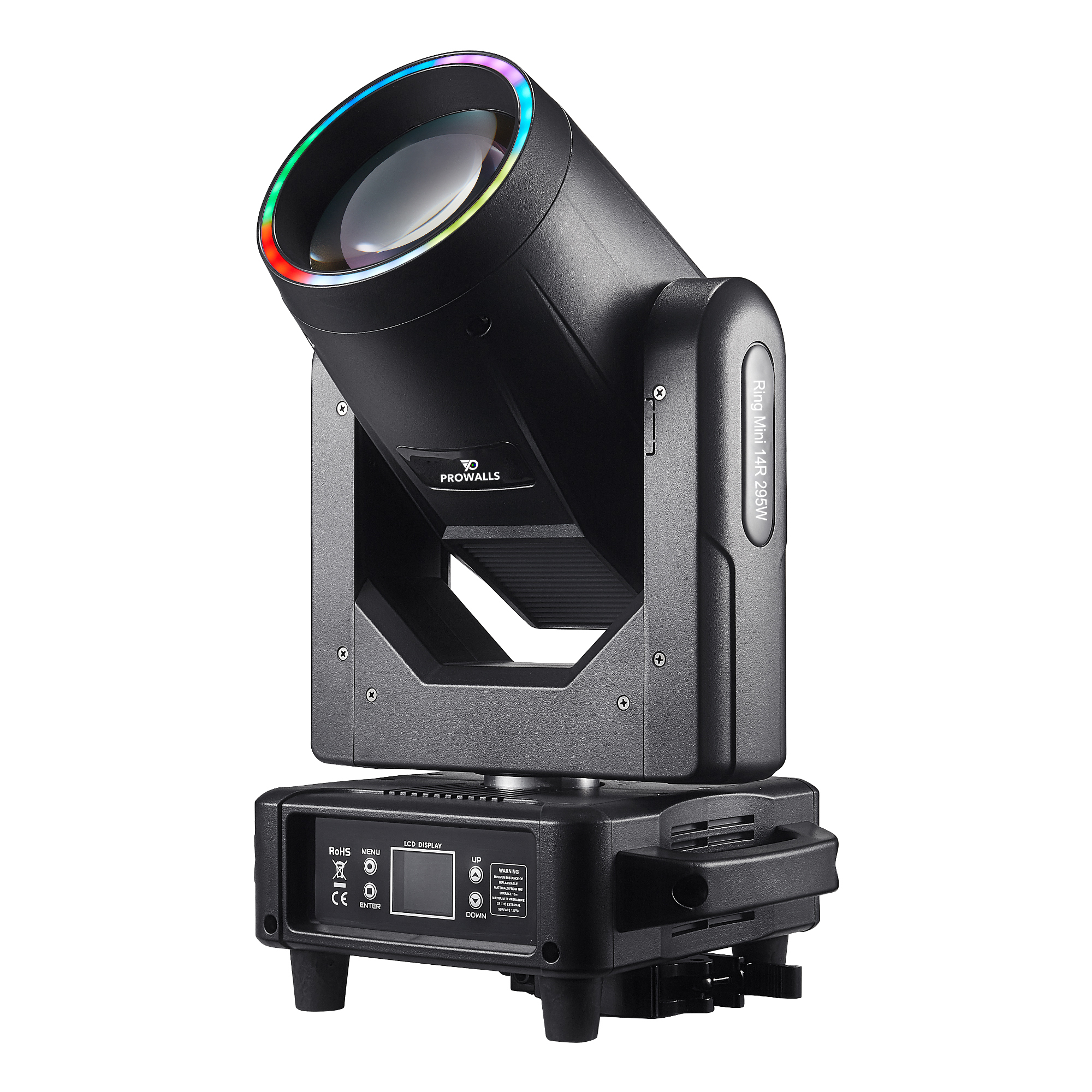 MINI Beam 295W 14R Moving Head Light with Led RGB Ring for DJ disco Bar